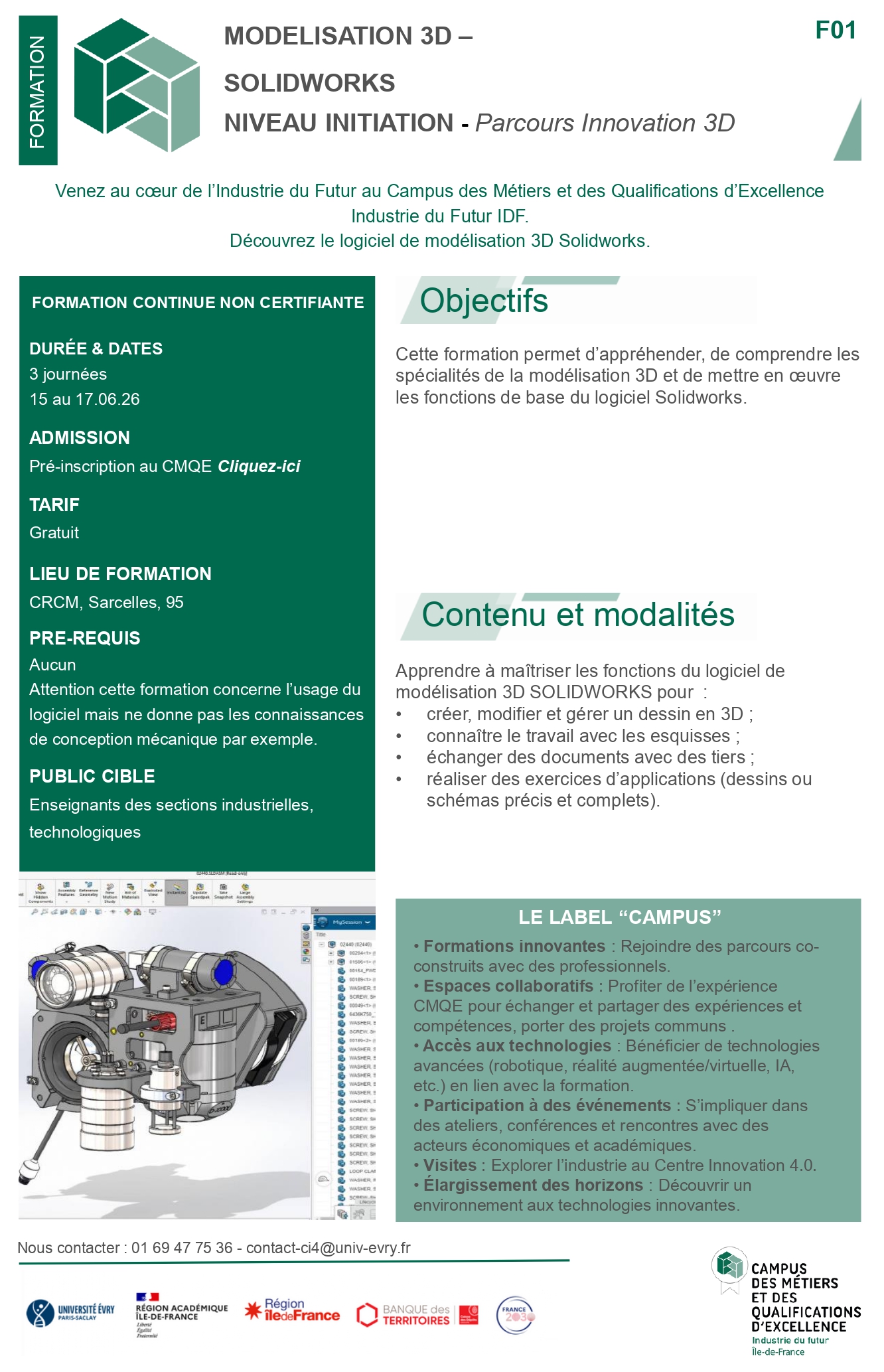 Catalogue Formation 4