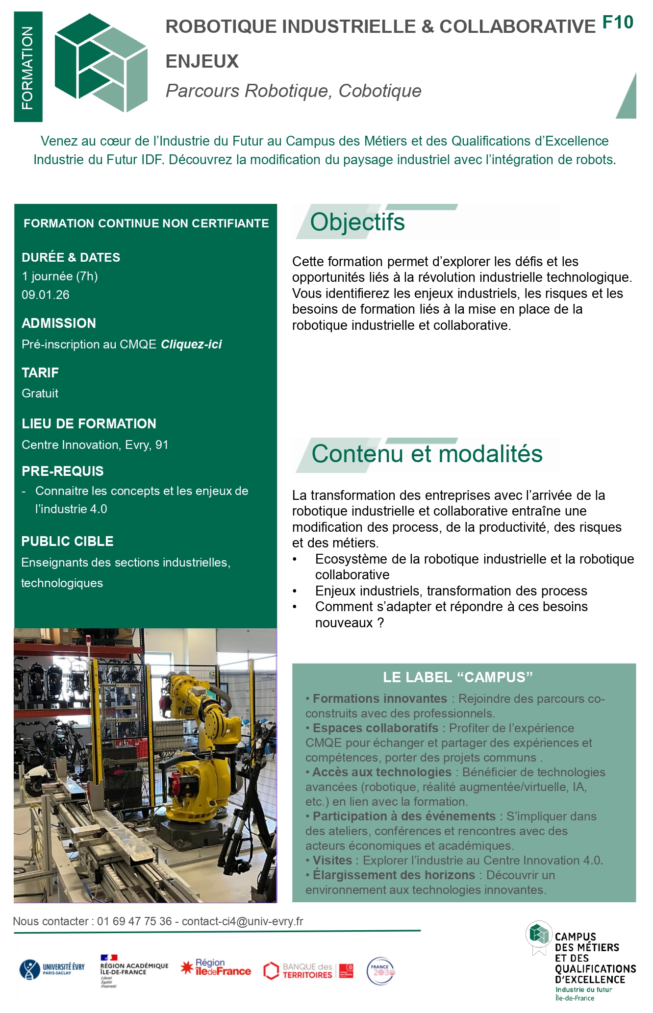 Catalogue Formation 13