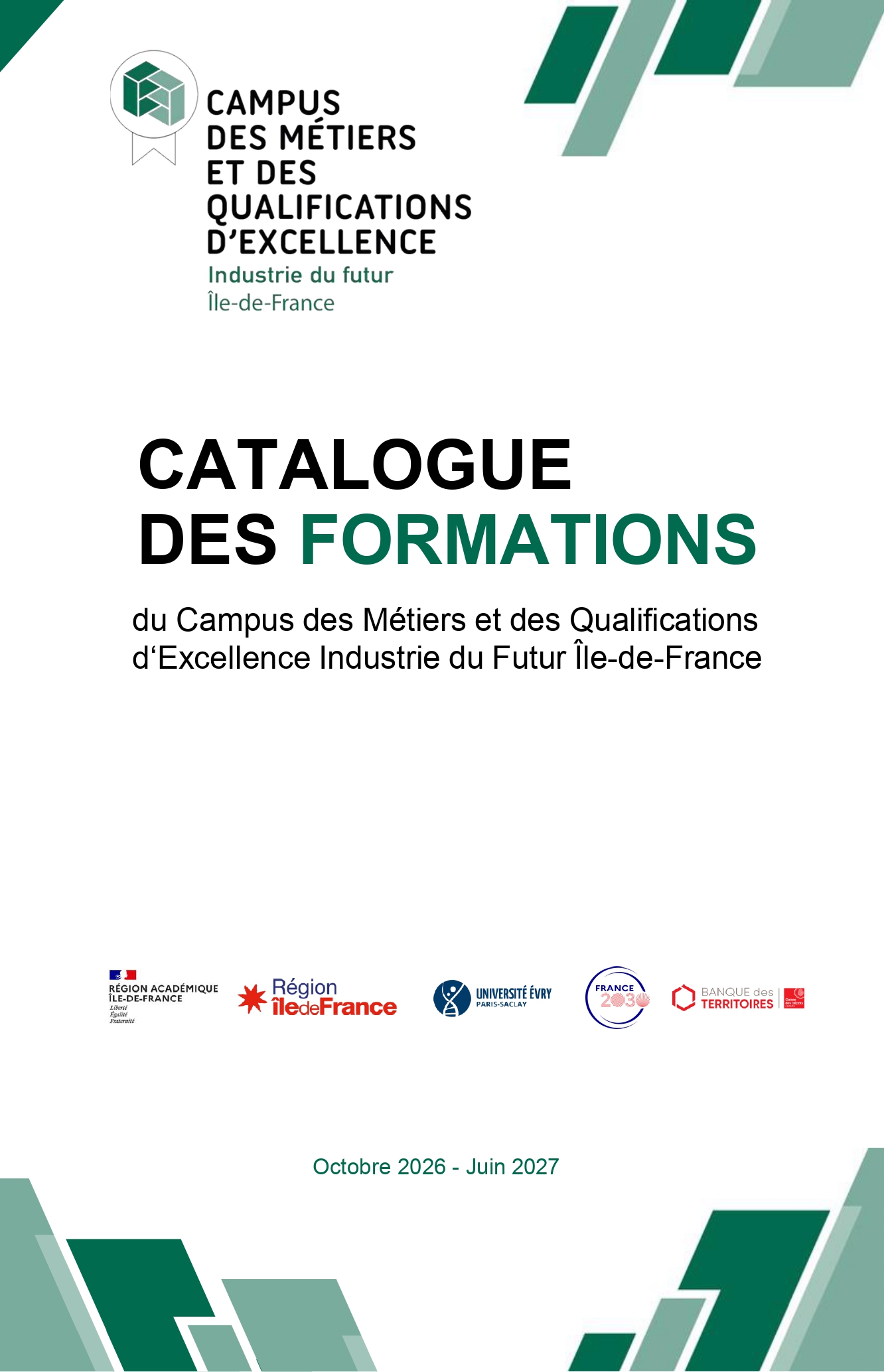 Catalogue Formation 1