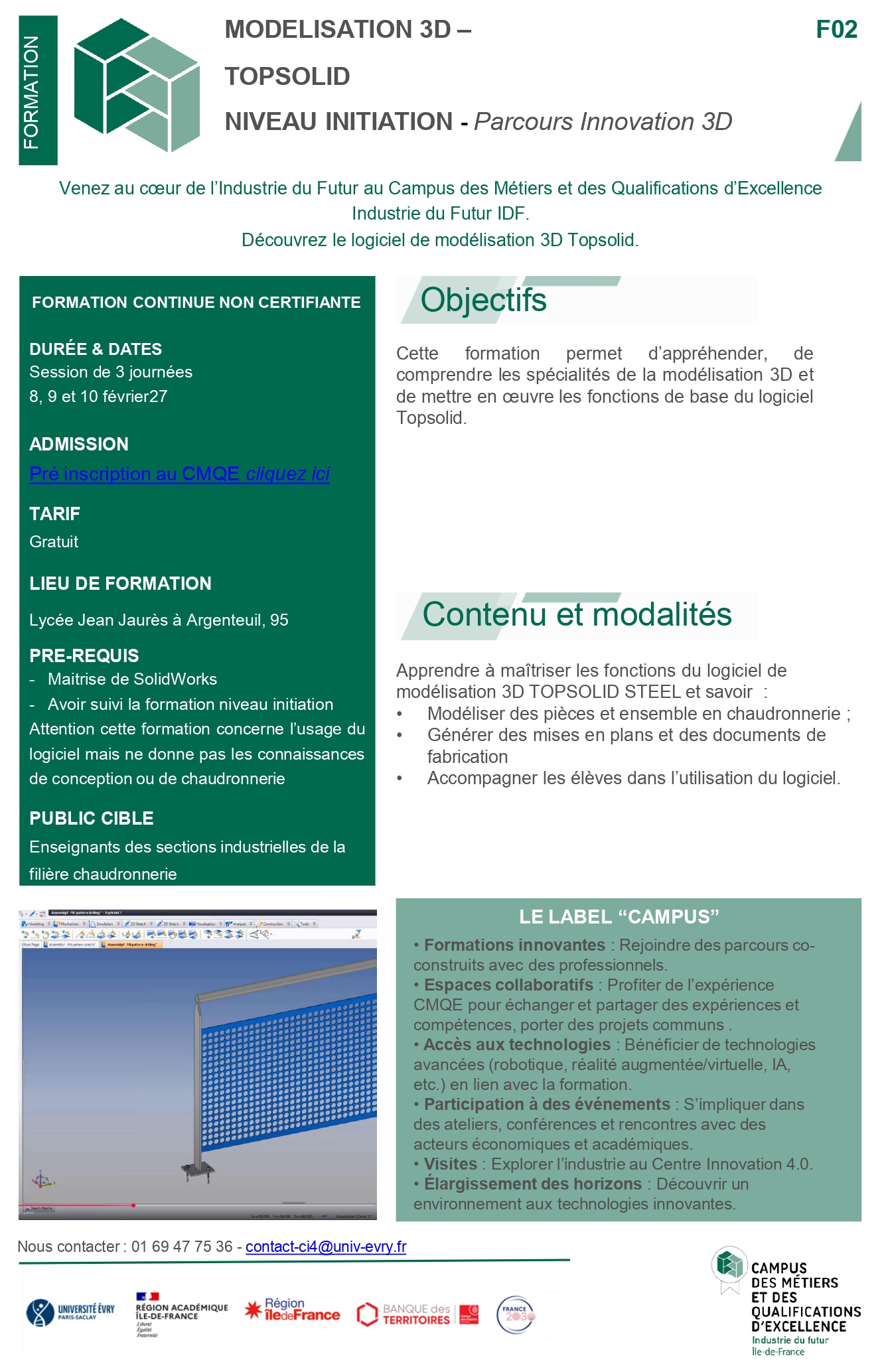 Catalogue Formation 5